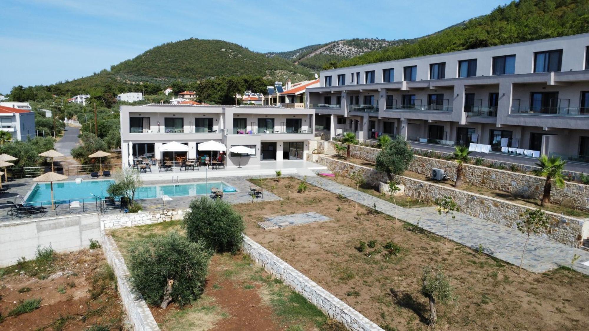 Rachoni Amazing Rooms And Maisonettes Skala Rachoni  Ngoại thất bức ảnh